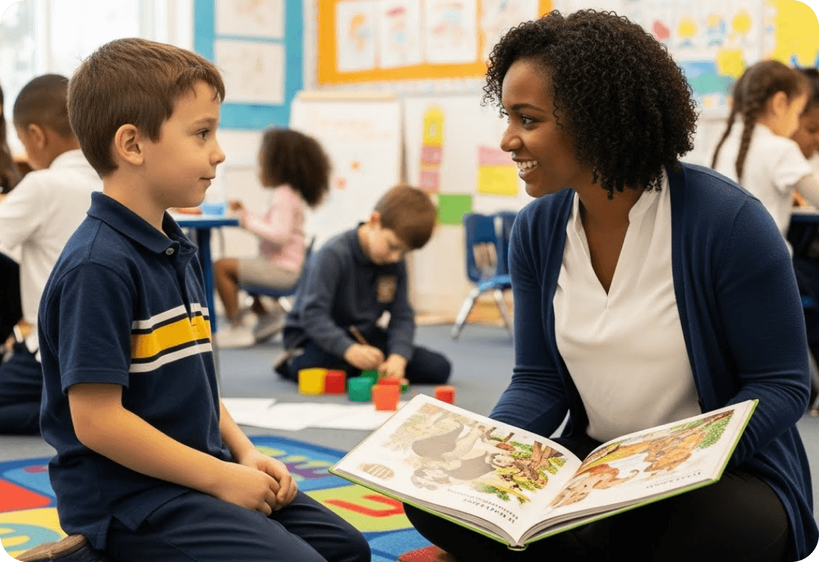 Children learning together